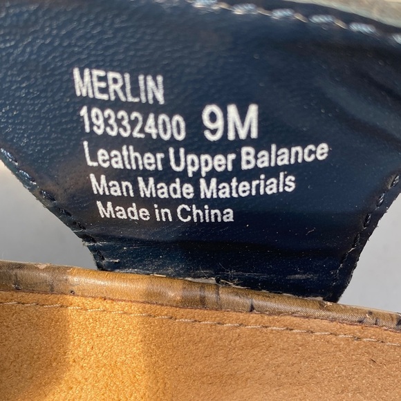 Naturalizer Women’s Size 9M Hiking Black Leather Sandals - Picture 5 of 8